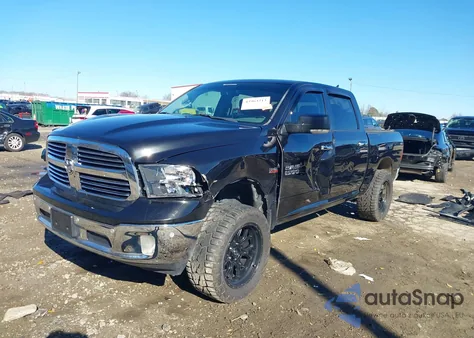 2018 Ram 1500 Big Horn 4X4 5'7 Box z USA, uszkodzony, nr VIN 1C6RR7LT4JS108243